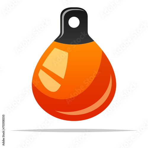 Marker buoy float vector isolated illustration