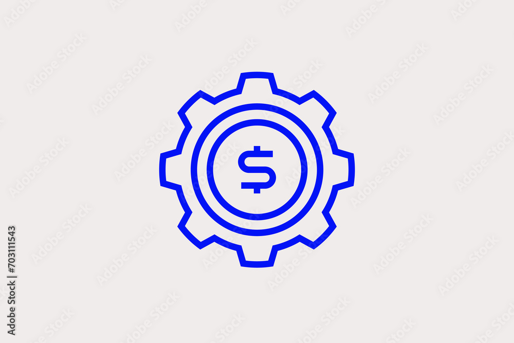 logo with dollar inside. Vector illustration.
logo with dollar inside. Vector illustration.
