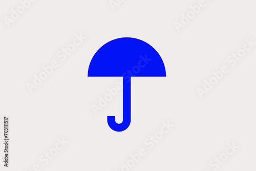 umbrella. Vector illustration.	