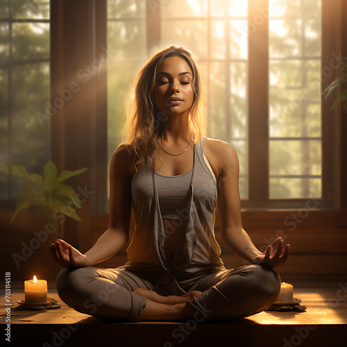 sitting yoga
