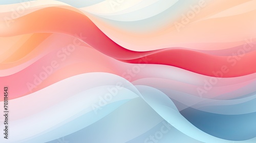 Pastel abstract wave line background 