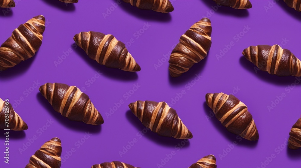 chocolate candies on white
