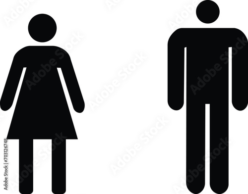 male and female sign