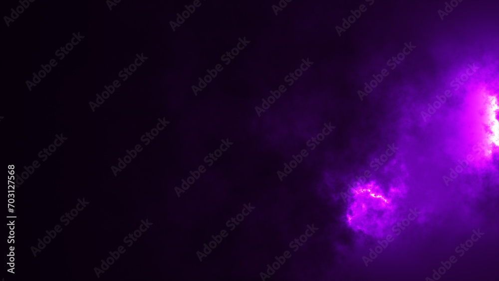 Purple nebula in the night sky. Purple nebula in the night sky.
