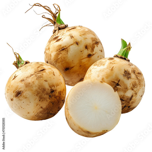 Jicama, PNG file, isolated image photo