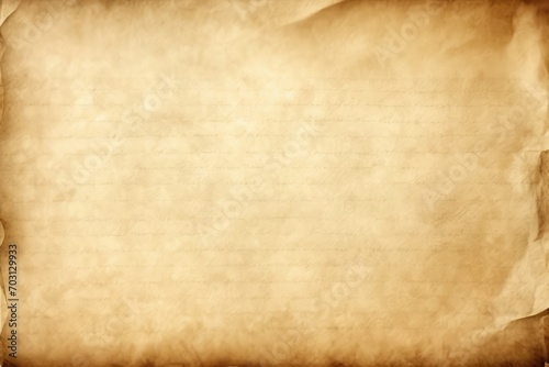 Grunge background with space for text or image. Old paper texture, Old paper sheet a vintage aged original background, AI Generated