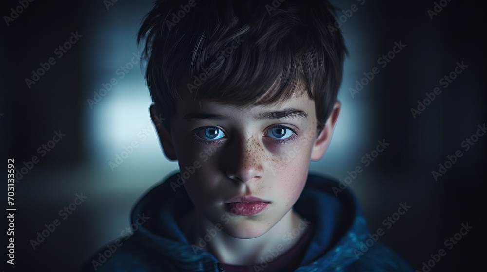 Close-Up View of a Person Navigating Life with Autism Spectrum Disorder