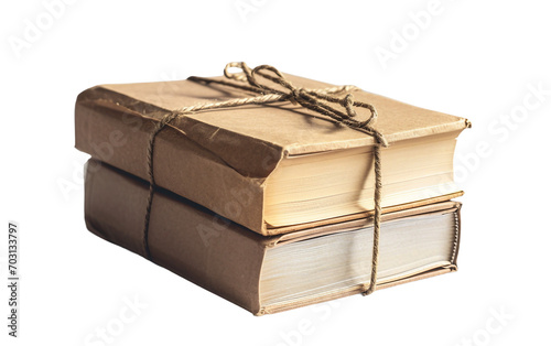 Book Donation On Transparent Background.