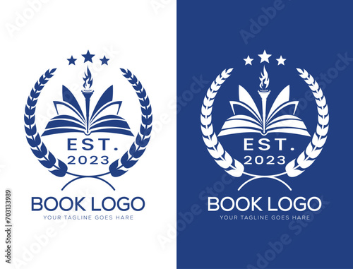 University and college school crests and logo emblems 