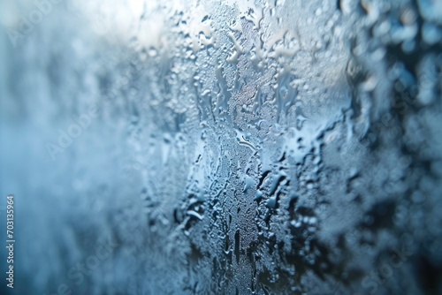 Frosted glass texture background with a blurred effect. © furyon