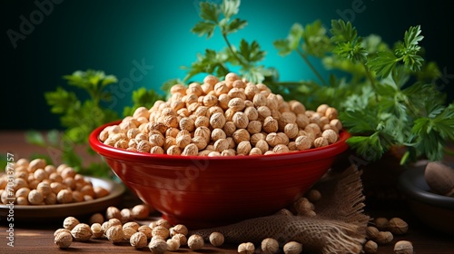 Chickpea nuts is garbanzo bean