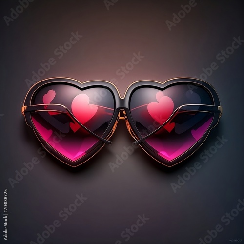 sunglasses with heart