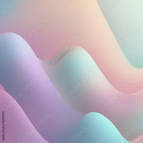 Pastel color gradient graphic design, background illustrations.  photo