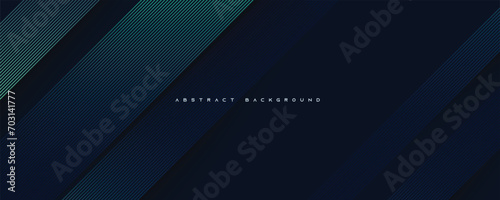 Abstract blue geometric background. Diagonal modern shape texture design vector.