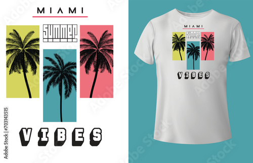 Summer t-shirt design summer vibes