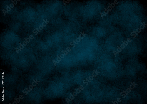 Blurred abstract background created in a graphics program designed to look like old leather  old cloth  blue and black gradient. Can be used to design book covers  websites and banners.