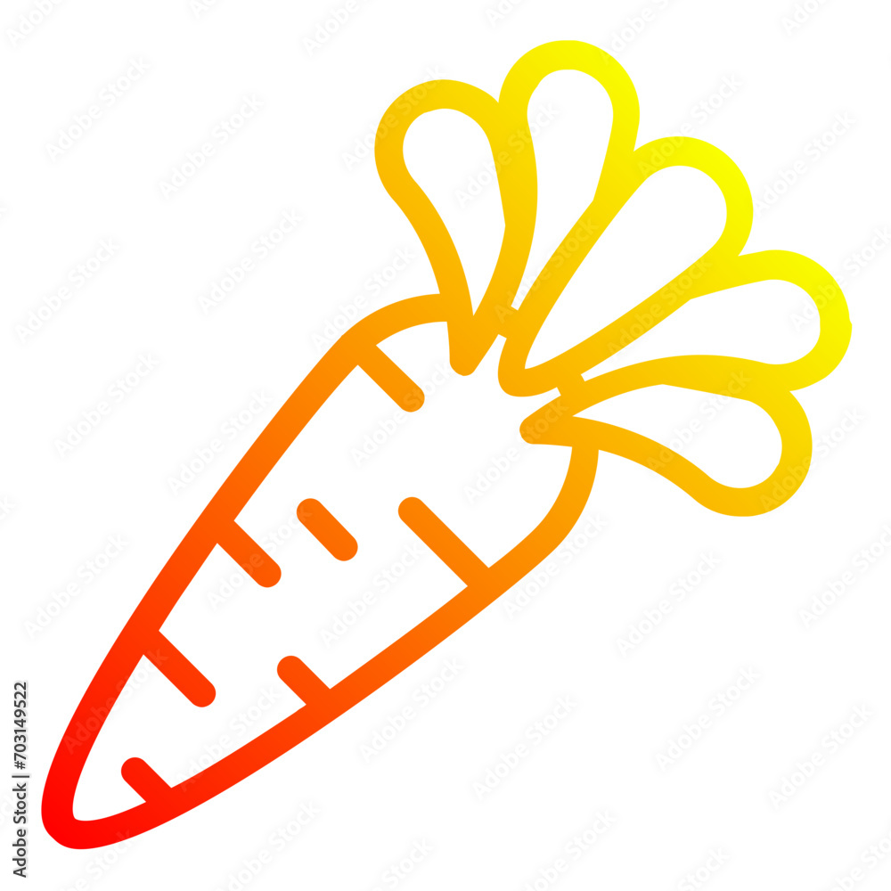 Obraz premium carrot icon