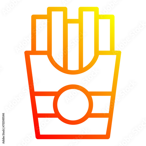 french fries icon