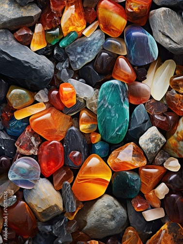 Discover Earth's Treasures: Gemstone Mining Wall Prints for Immersive Decor