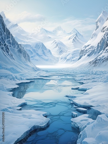 Frozen Beauty: Glacier Landscapes for Nature Admirers