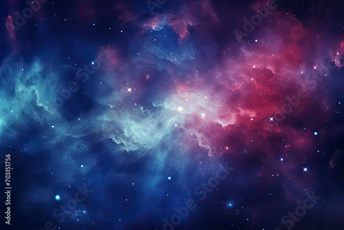 Abstract Beautiful spiral galaxy with stars dust and nebular on a night sky background. Beautiful Space and Galaxy Background, Elements of universe.