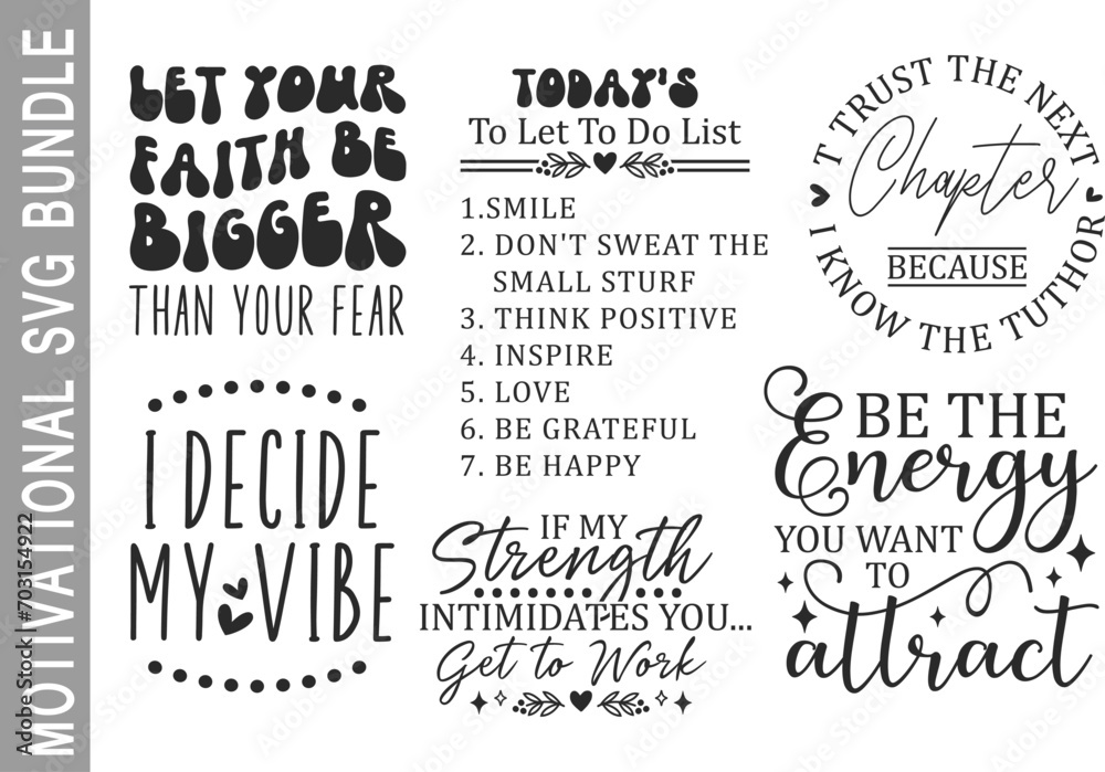 Fototapeta premium Motivational Svg bundle,Motivational quotes svg,Motivational quotes bundle,Motivational quotes svg bundle,Inspirational svg bundle,Inspirational bundle,Inspirational png bundle,Inspirational bundle 