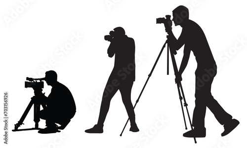 photographers silhouettes collection