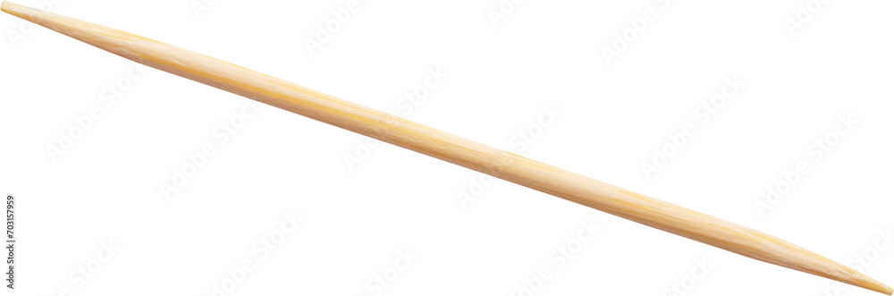 Wooden toothpicks isolated on white background Wooden toothpicks isolated on white background