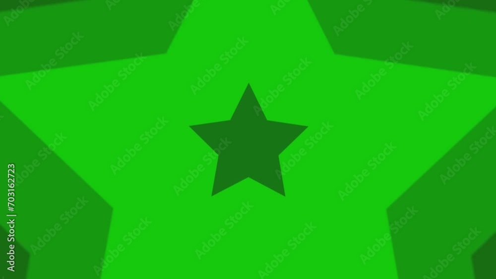 Transition animation. Star pattern shape movement with green screen background. Transition recording. Transition animation. Star pattern shape movement with green screen background. Transition recording.