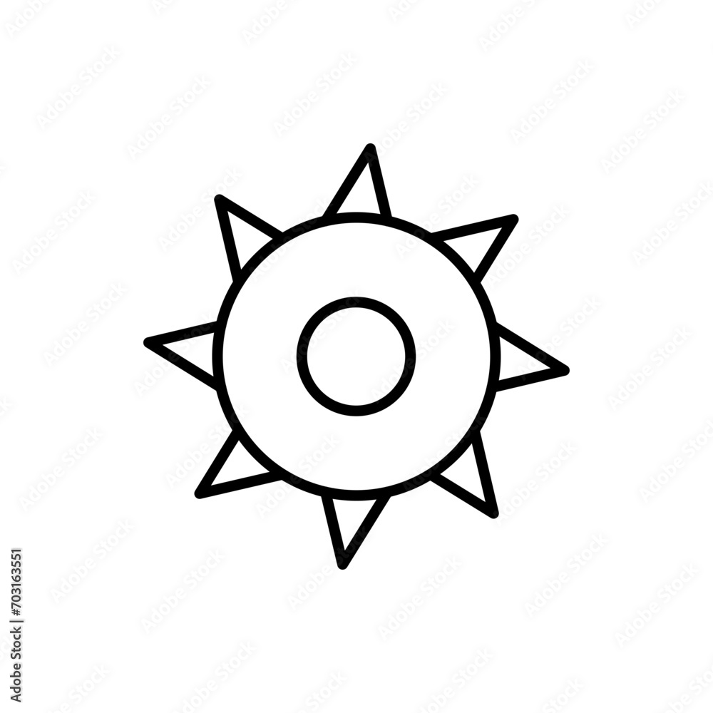 Mine cutter outline icons, minimalist vector illustration ,simple transparent graphic element .Isolated on white background Mine cutter outline icons, minimalist vector illustration ,simple transparent graphic element .Isolated on white background