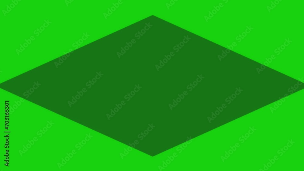 Transition animation. Diamond pattern shape movement with green screen background. Transition recording. Transition animation. Diamond pattern shape movement with green screen background. Transition recording.