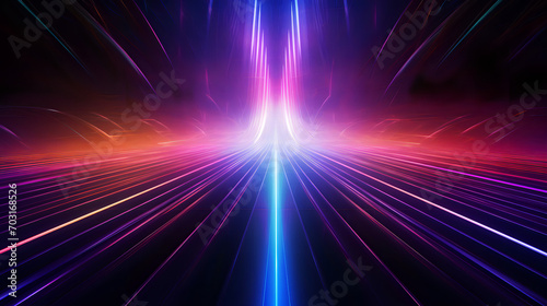 glow line digital background