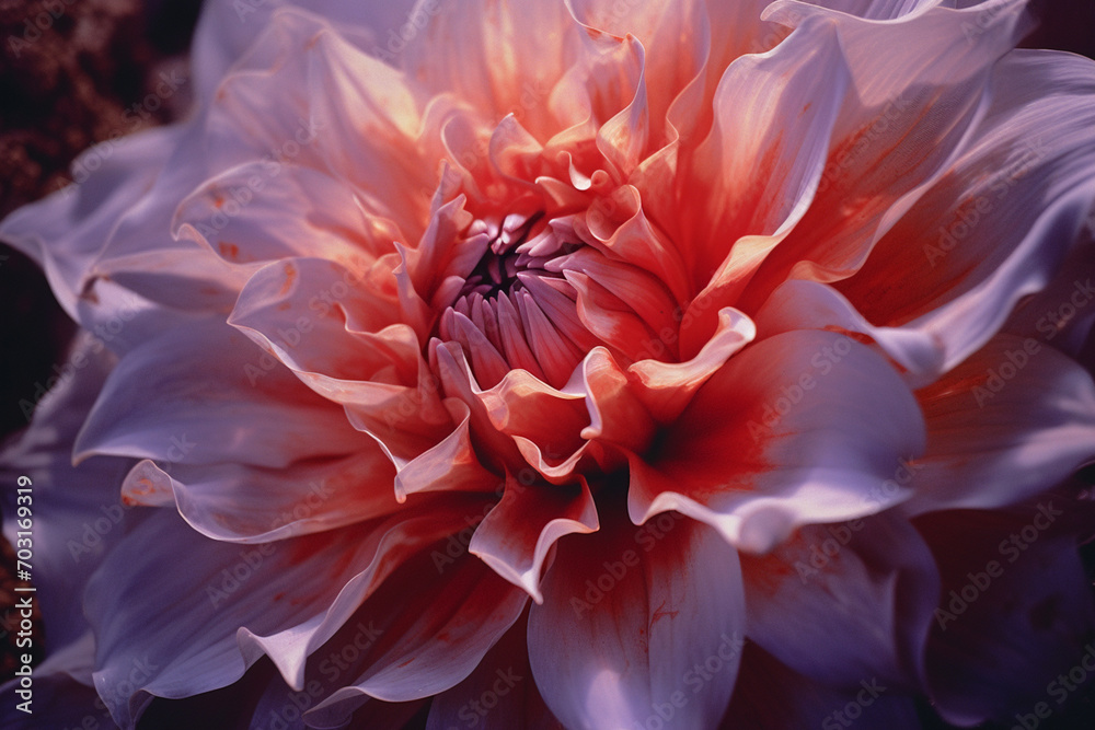 A hypnotic abstract bloom exuding poison, captivating with its alluring and dangerous charm.