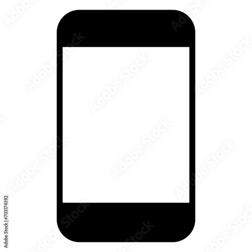 Phone Test Tube solid glyph icon