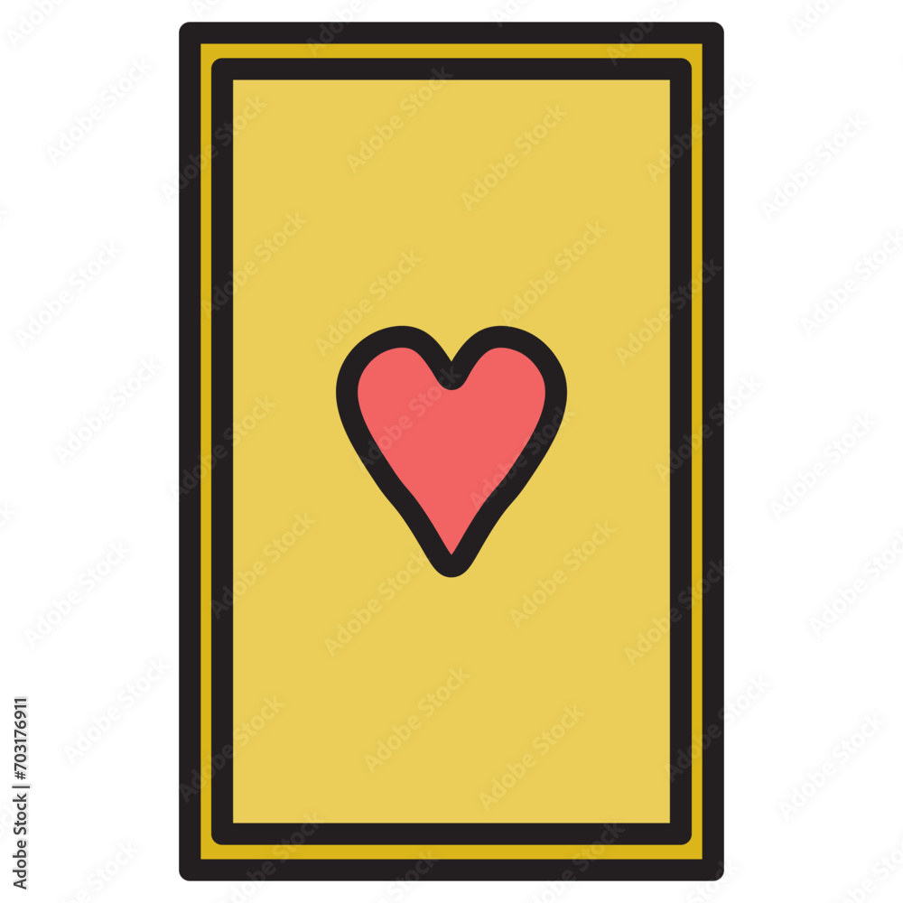 Valentine color icon