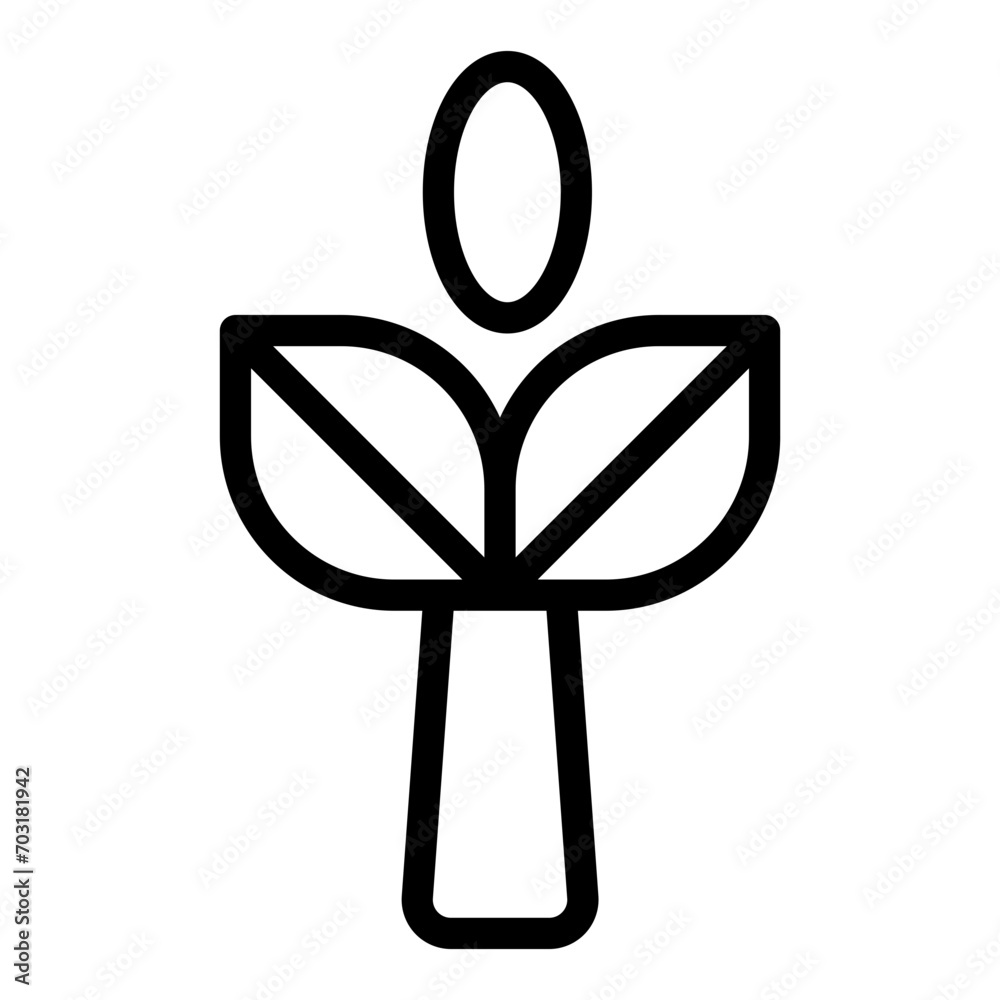 flower line icon flower line icon