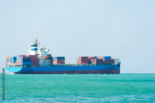 Container ships are a vital part of the global economy.