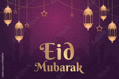 Ramadhan background, Eid al-Fitr background, Islamic new year background greeting card