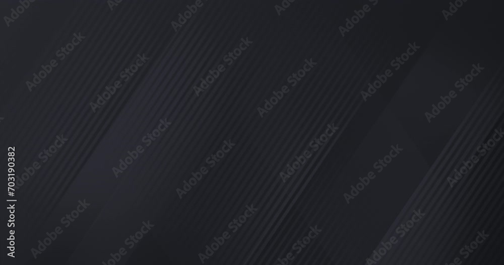 4k dark deep black dynamic abstract men's background with diagonal lines. Modern creative halftone premium motion gradient. 3d cover of business presentation banner. Diamond overlay soft seamless loop