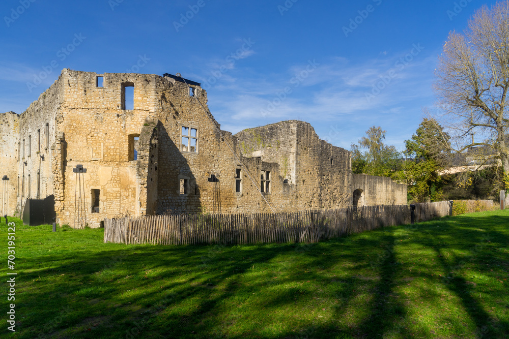 Old palais ruin called Koerich in the same named village, Old palais ruin called Koerich in the same named village,