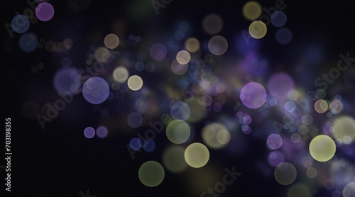 abstract blur bokeh banner shape background. rainbow colors  pastel purple  blue  gold  green  yellow  white  silver  pink bokeh background