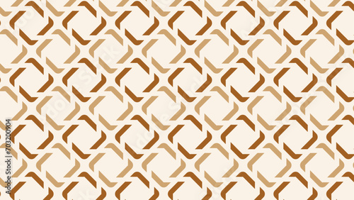 Seamless abstract geometric pattern with squares Beige background for fabric banners home decor surface design packaging Vector illustration