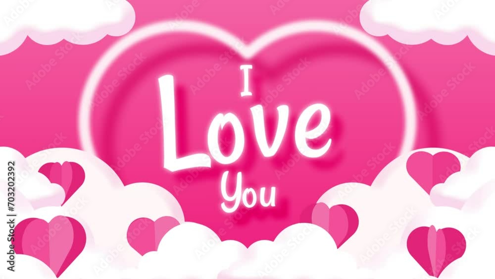 i love you animated greeting i love you will you marry me animated i love you love you love romantic affection with the theme of love and clouds and love butterflies