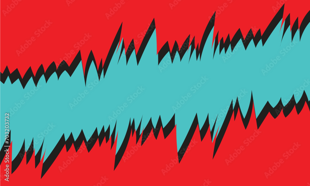 Abstract background with jagged lines pattern and with some copy space area. Cartoon background Abstract background with jagged lines pattern and with some copy space area. Cartoon background