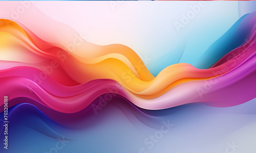 background abstract colorful. illustration AI Generation_5