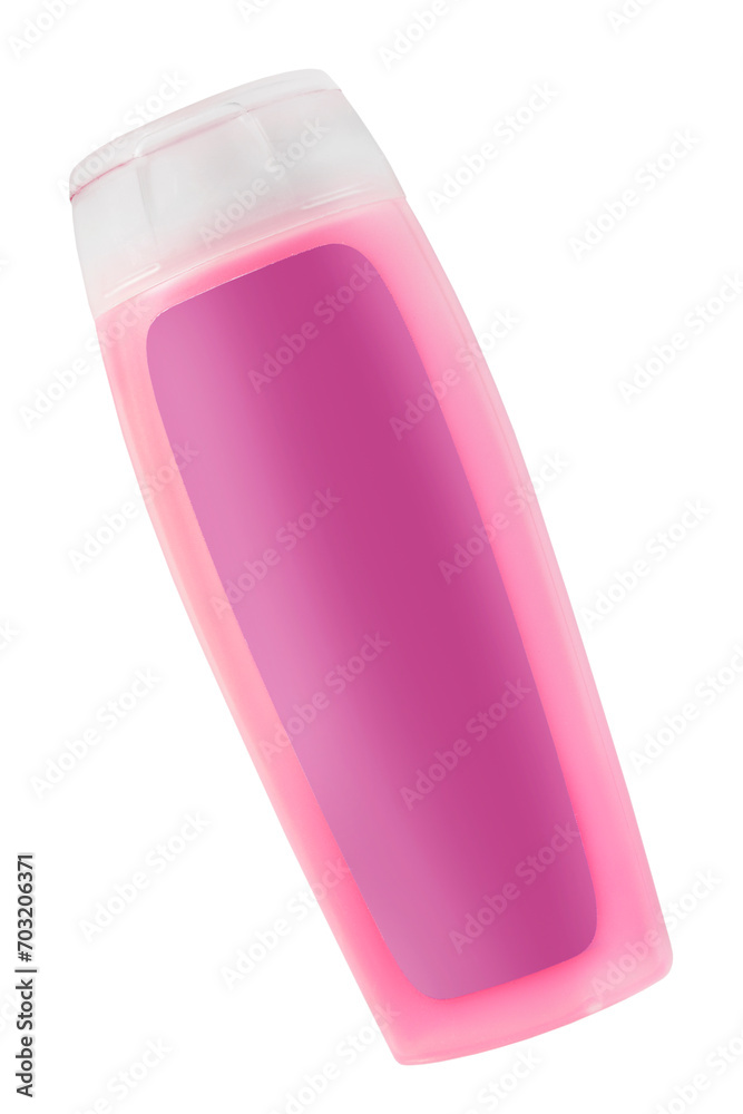 Shower gel bottle isolated Shower gel bottle isolated
