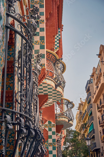 Casa Vicens Barcelona Gaudi Impression photo