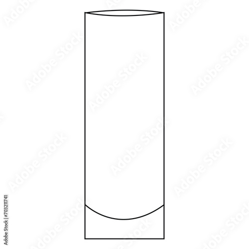  Continuous one line drawing of cocktail, summer fresh drink outline vector illustration and minimalist design