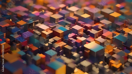 A puzzle solver constantly rearranging its pieces without any input from an external source. With each attempt, it learns from its mistakes and gradually uncovers the complete picture, representing