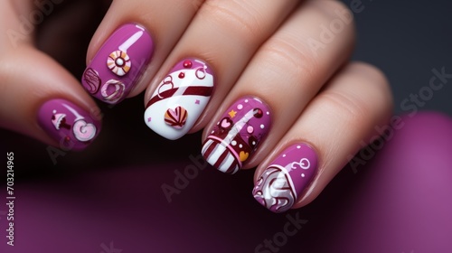 Candy manicure